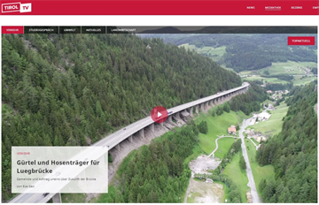 Beitrag zur Luegbrücke Tirol TV