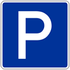 parkplatz schild